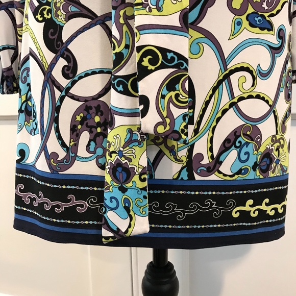 Laundry by Shelli Segal Printed Paisley Dress - Picture 12 of 14